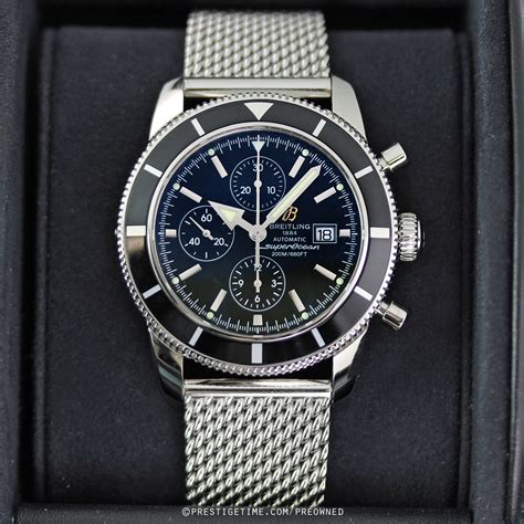 used breitling superocean chronograph|breitling superocean price list.